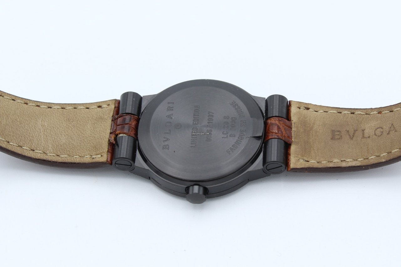 IMG_9081 Bulgari Diagono Mens watch Unisex Quartz Steel LC29SG Replica 8