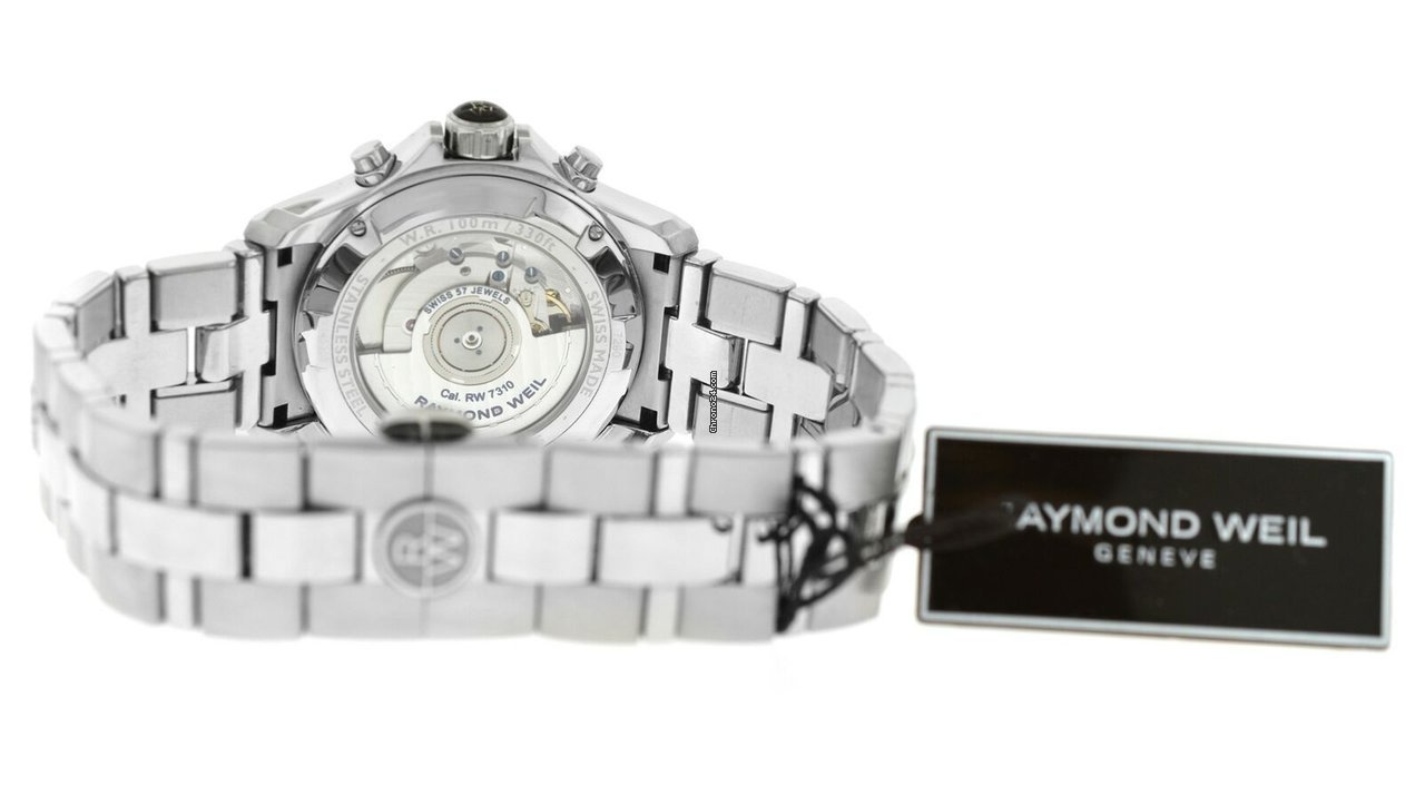 IMG_9081 Raymond Weil Parsifal Mens watch Unisex Automatic Steel 7260-ST-00208 Replica 8