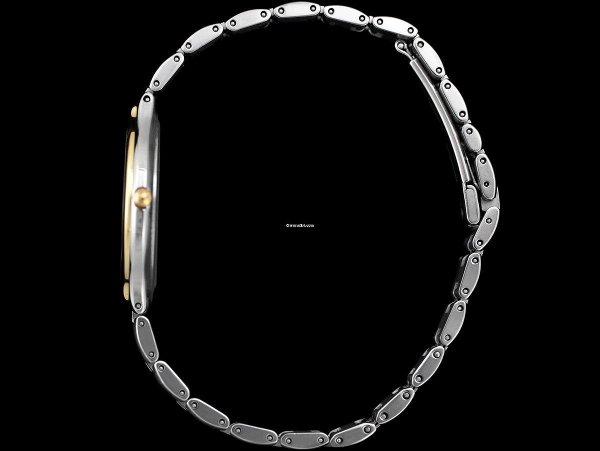IMG_9081 Omega De Ville Mens watch Unisex Quartz Gold Steel 7458 Replica 8