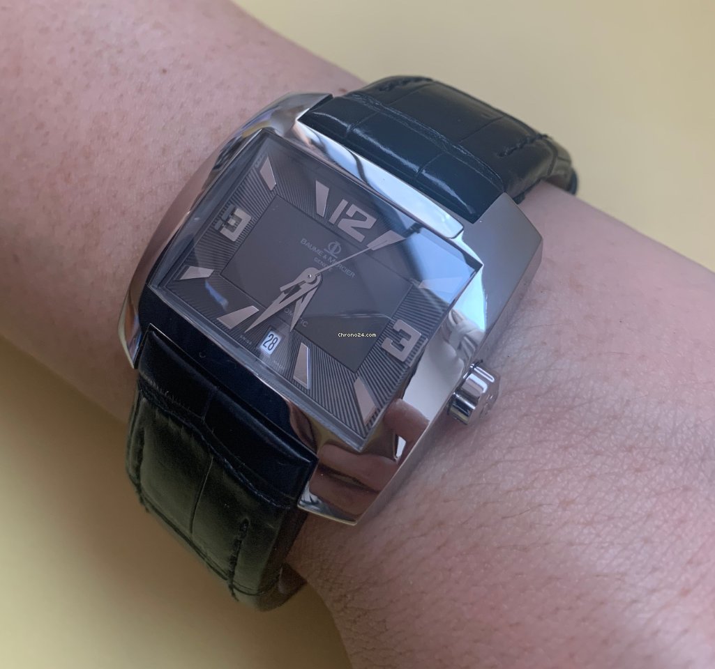 IMG_9081 Baume & Mercier Hampton Mens watch Unisex Automatic Steel MOA08255 Replica 8
