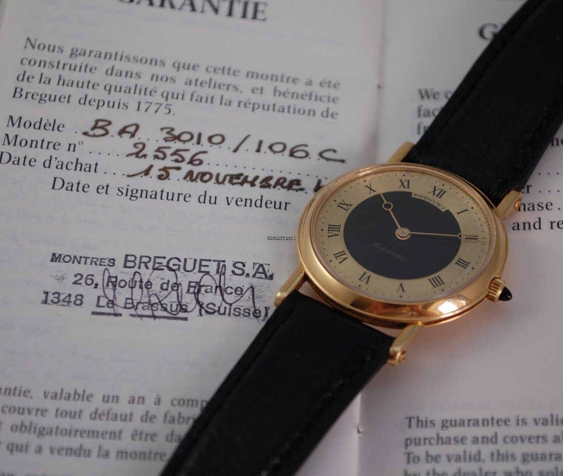 IMG_9081 Breguet Classique Mens watch Unisex Automatic Yellow gold ba3010 Replica 8