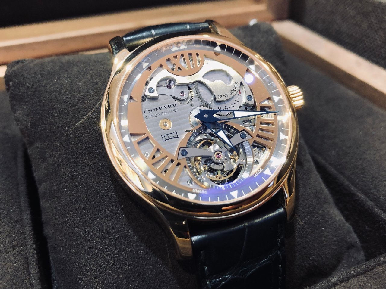 IMG_9081 Chopard L.U.C Manual winding Rose gold 161901-5002 Replica 8