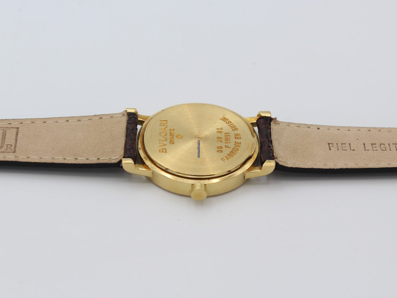IMG_9081 Bulgari Bulgari Womens watch Quartz Yellow gold BB 30 BL Replica 8