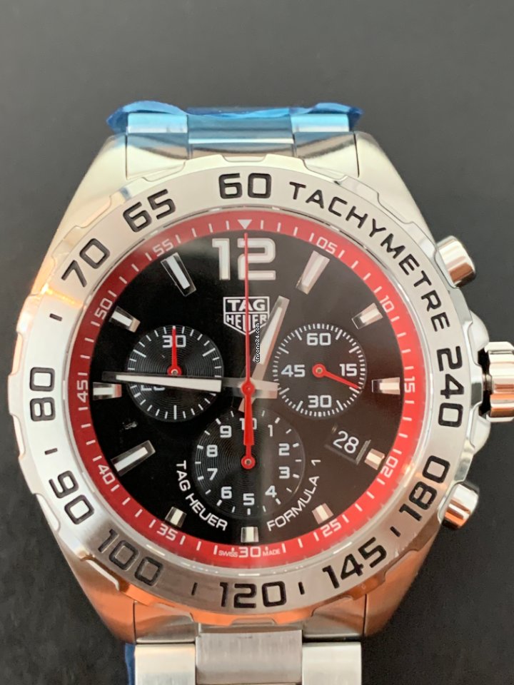 IMG_9081 TAG Heuer Formula 1 Quartz Mens watch Unisex Quartz Steel CAZ101Y.BA0842 Replica 8
