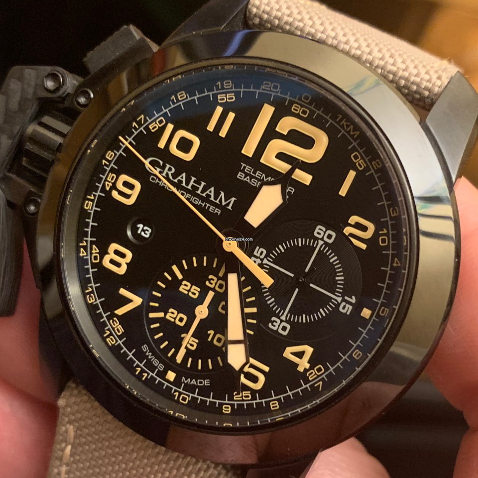 IMG_9081 Graham Chronofighter Oversize Mens watch Unisex Automatic Steel 2CCAU.B02A.T13N Replica 8