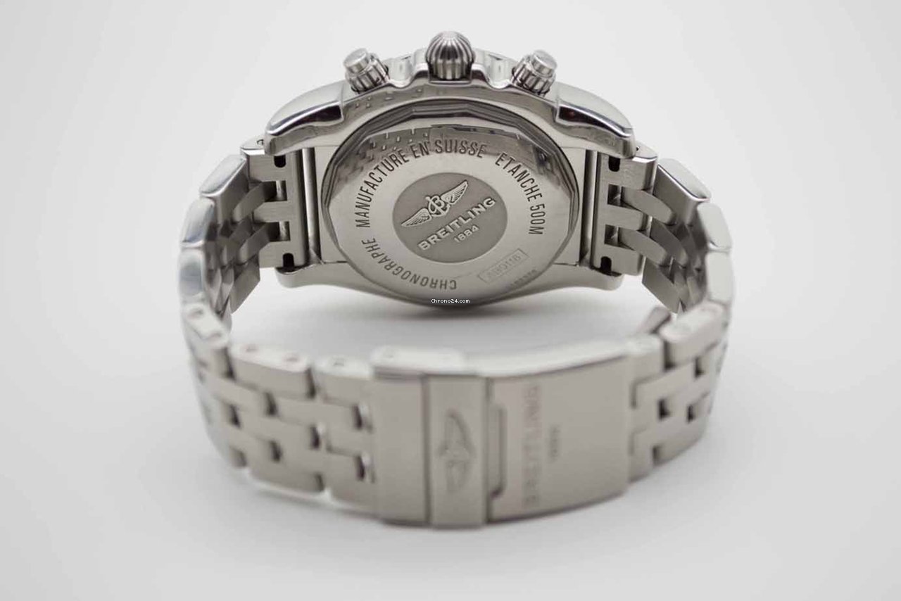 IMG_9081 Breitling Chronomat Mens watch Unisex Automatic Steel AB011610 BB08 Replica 8