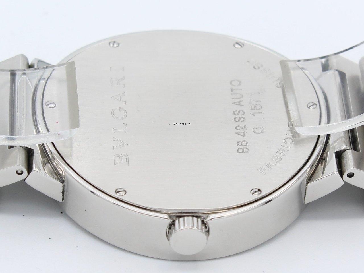 IMG_9081 Bulgari Bulgari Mens watch Unisex Automatic Steel BB 42 Replica 8