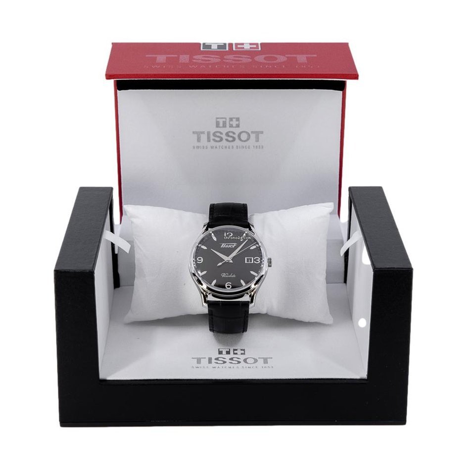 IMG_9081 Tissot Heritage Visodate Mens watch Unisex Quartz Steel T118.410.16.057.00 Replica 8