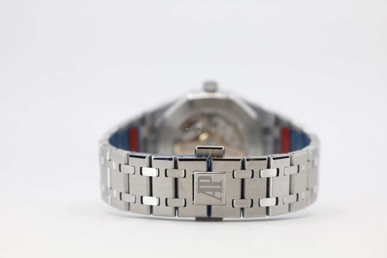 IMG_9081 Audemars Piguet Royal Oak Selfwinding Womens watch Automatic Steel 77350ST.OO.1261ST.01 Replica 8