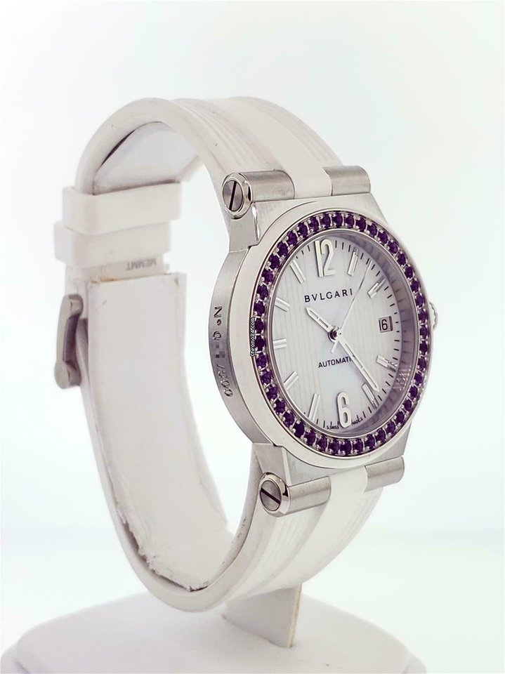 IMG_9081 Bulgari Diagono Womens watch Automatic Steel DG 35 S Replica 8