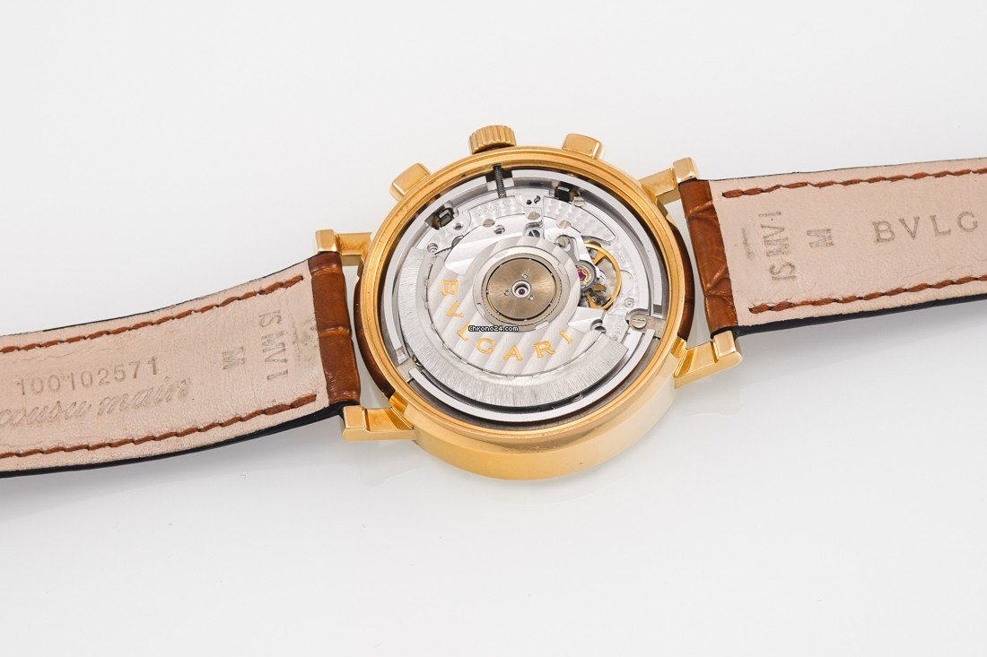 IMG_9081 Bulgari Bulgari Mens watch Unisex Automatic Yellow gold BB 38 GL CH Replica 8