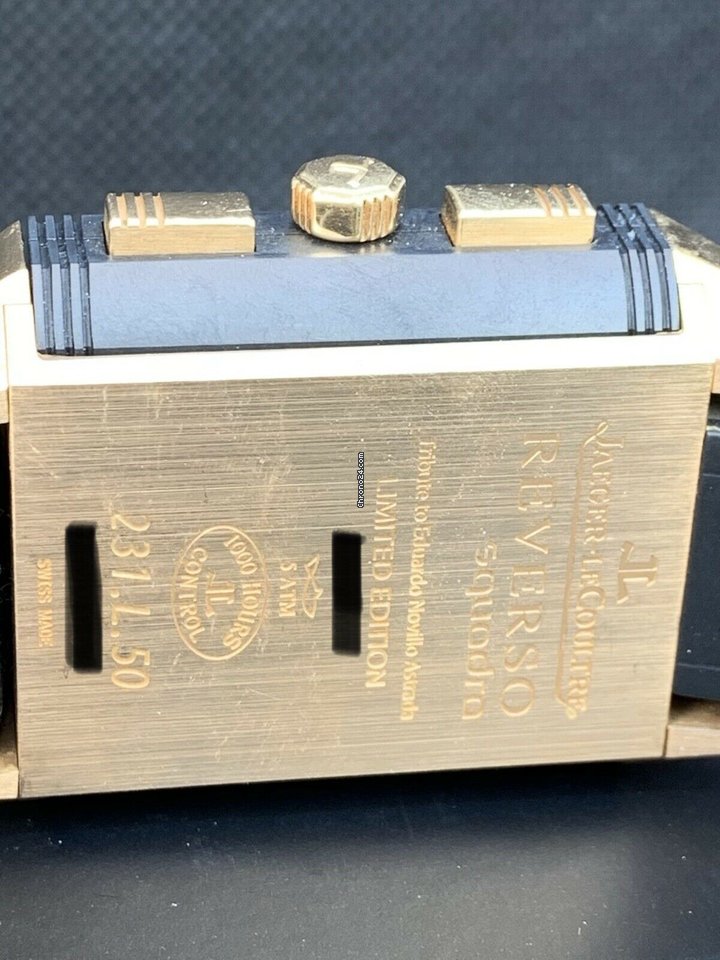 IMG_9081 Jaeger-LeCoultre Reverso Squadra World Chronograph Mens watch Unisex Automatic Red gold JLQ702L67P Replica 8