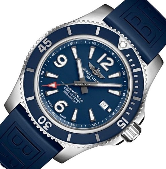 IMG_9081 Breitling Superocean 44 Mens watch Unisex Automatic Steel A17367D81C1S2 Replica 8