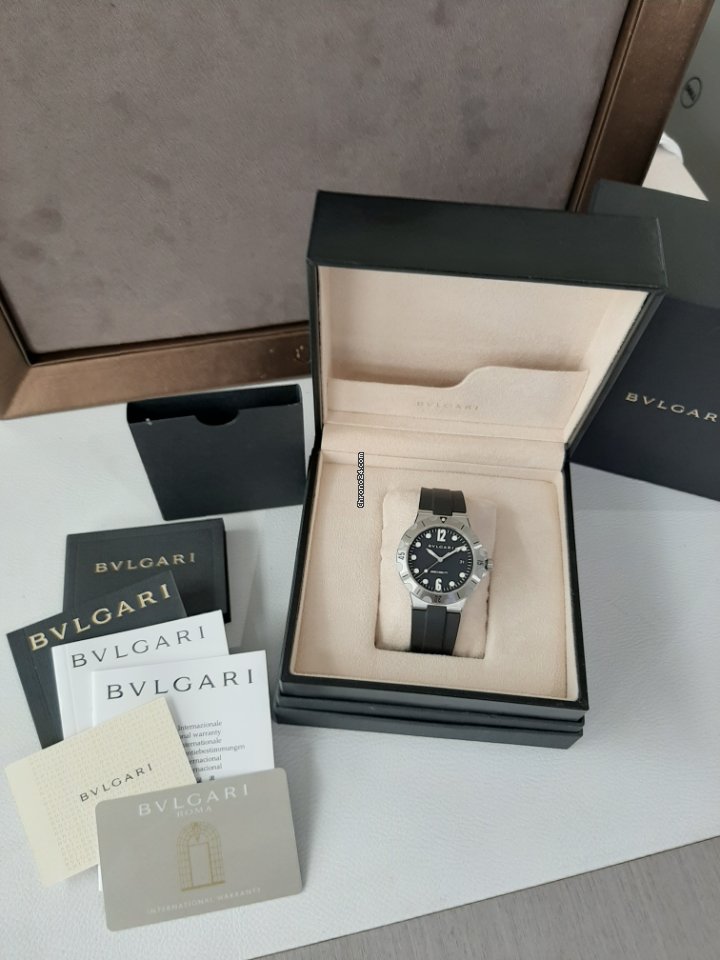 IMG_9081 Bulgari Diagono Mens watch Unisex Automatic Steel DP41 Replica 8
