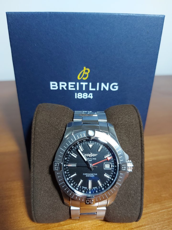 IMG_9081 Breitling Avenger Mens watch Unisex Automatic Steel A32397101B1A1 Replica 8