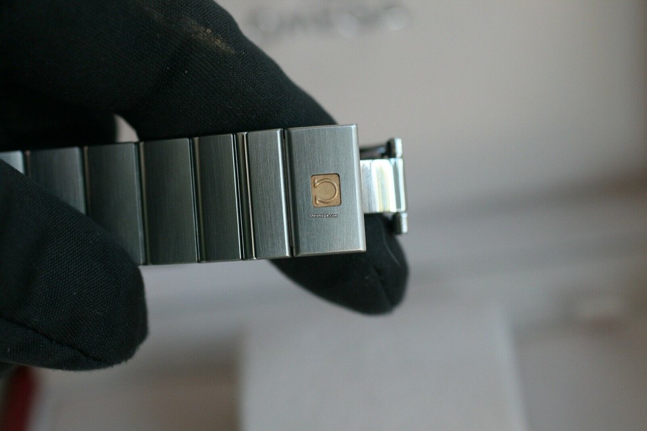 IMG_9081 Omega Constellation Ladies Mens watch Unisex Automatic Gold Steel 123.20.35.20.02.004 Replica 8