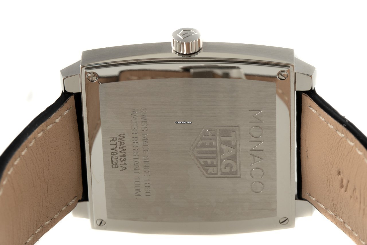 IMG_9081 TAG Heuer Monaco Lady Mens watch Unisex Quartz Steel WAW131A Replica 8