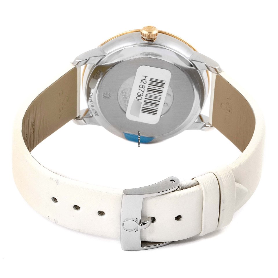 IMG_9081 Omega De Ville Prestige Womens watch Automatic Gold Steel 424.22.33.20.55.001 Replica 8