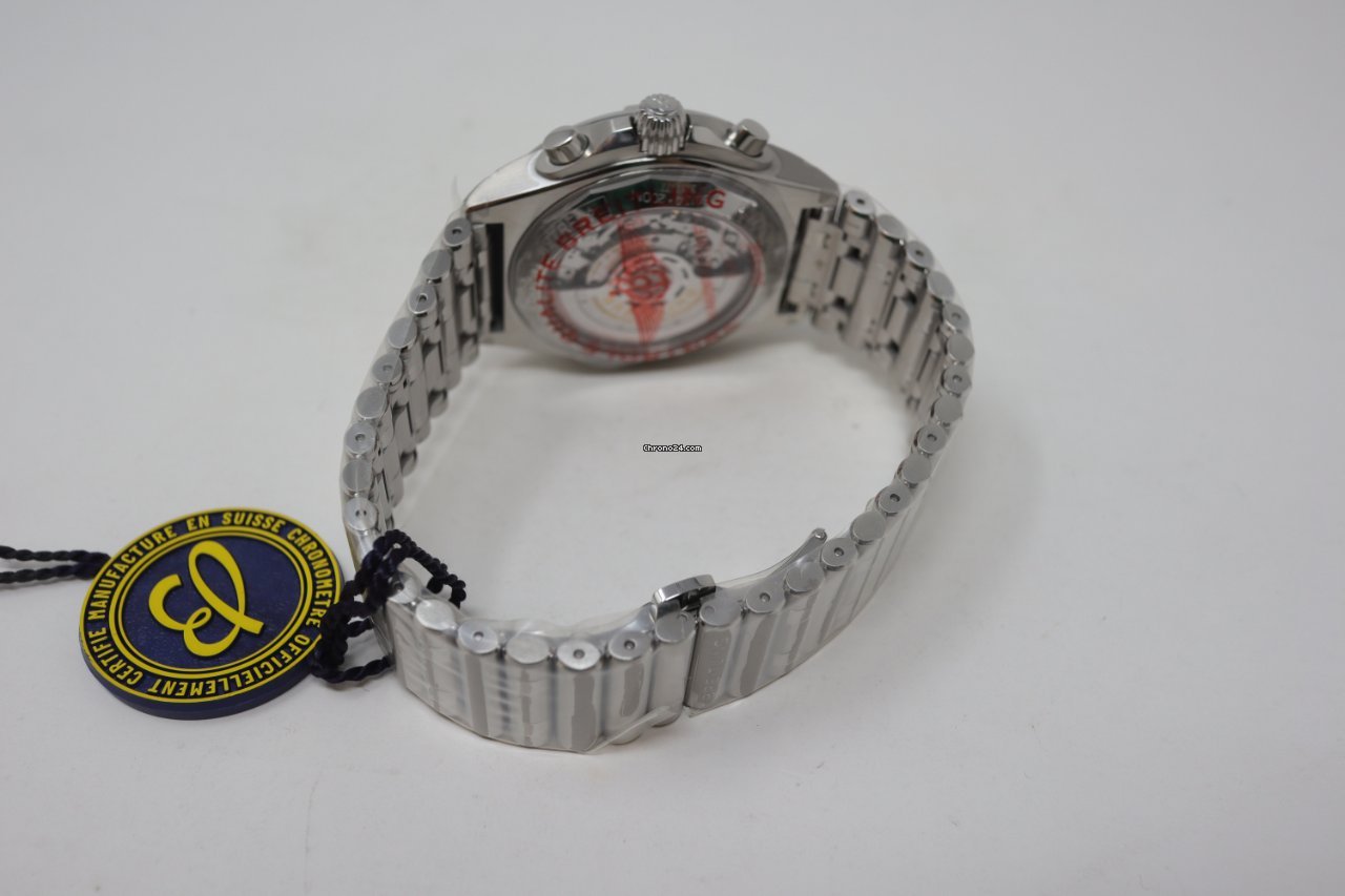 IMG_9081 Breitling Chronomat Mens watch Unisex Automatic Steel AB0134101B2A1 Replica 8