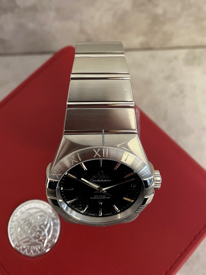 IMG_9081 Omega Constellation Men Mens watch Unisex Automatic Steel 123.10.38.21.01.002 Replica 8