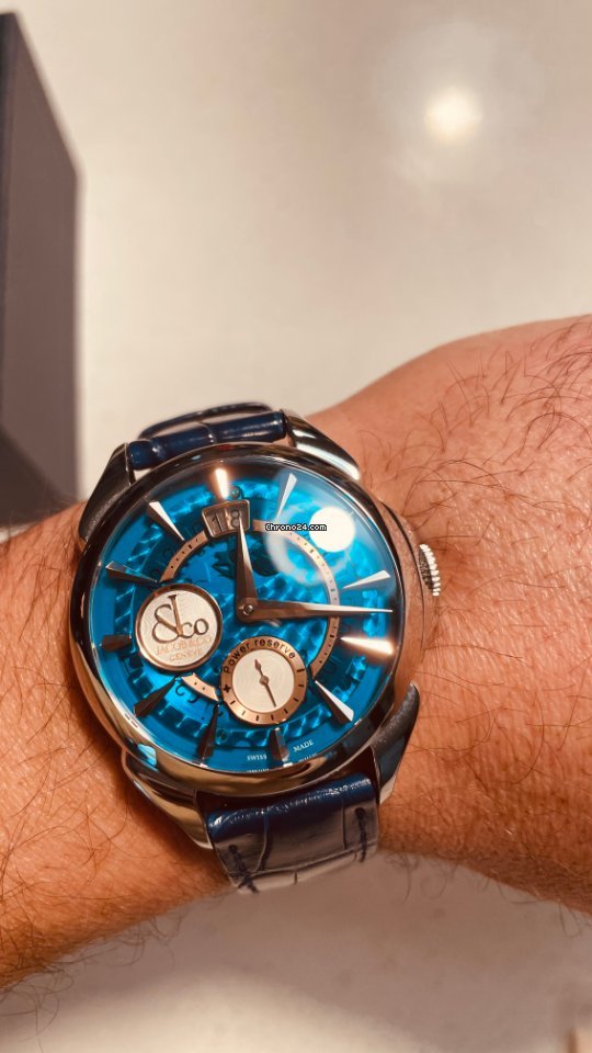 IMG_9081 Jacob & Co. Mens watch Unisex Manual winding Steel 110.400.1 Replica 8