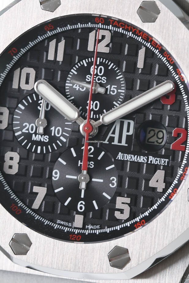 IMG_9081 Audemars Piguet Royal Oak Offshore Chronograph Mens watch Unisex Automatic Steel 26133ST. 00.A101CR.01 Replica 8