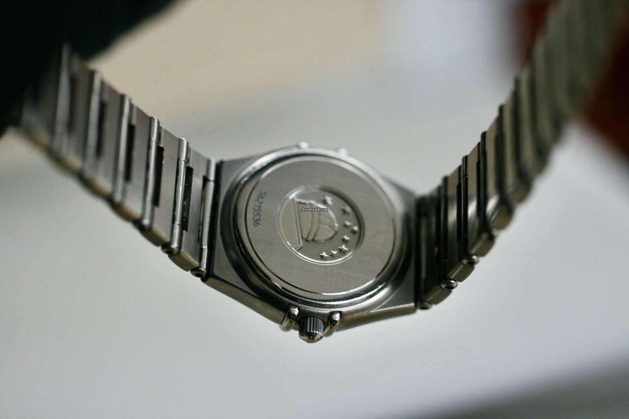 IMG_9081 Omega Constellation Womens watch Quartz Steel 1572.30.00 Replica 8