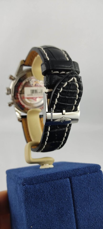 IMG_9081 Breitling Transocean Chronograph Mens watch Unisex Automatic Steel AB015212 BA99 435X Replica 8