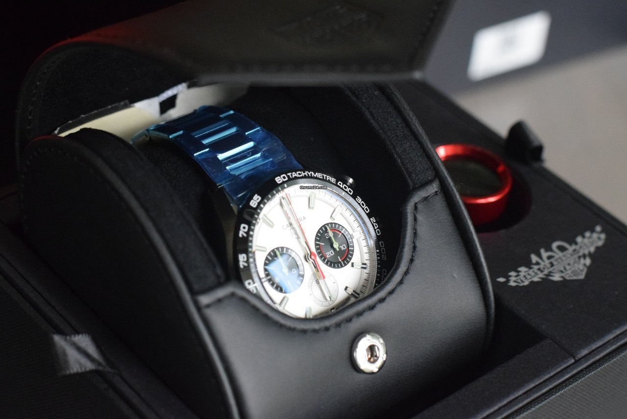 IMG_9081 TAG Heuer Carrera Heuer-02T Mens watch Unisex Automatic Ceramic CBN2A1D.BA0643 Replica 8