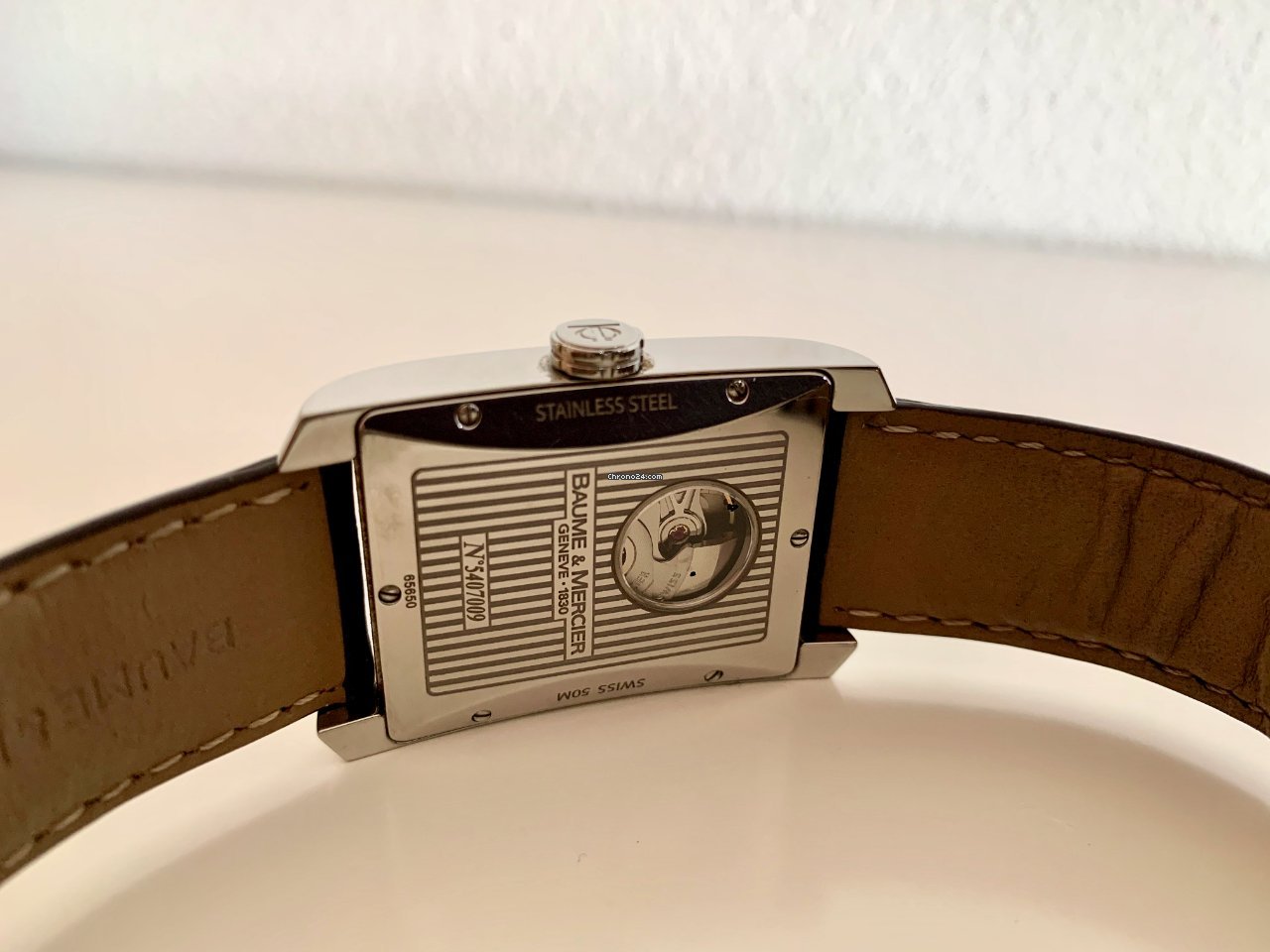 IMG_9081 Baume & Mercier Hampton Mens watch Unisex Automatic Steel M0A08823 Replica 8