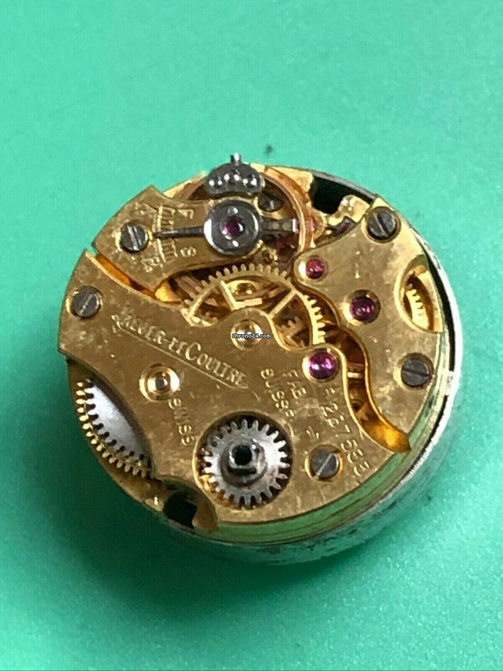 IMG_9081 Jaeger-LeCoultre Womens watch Manual winding Steel BACKWIND DUOPLAN Replica 8