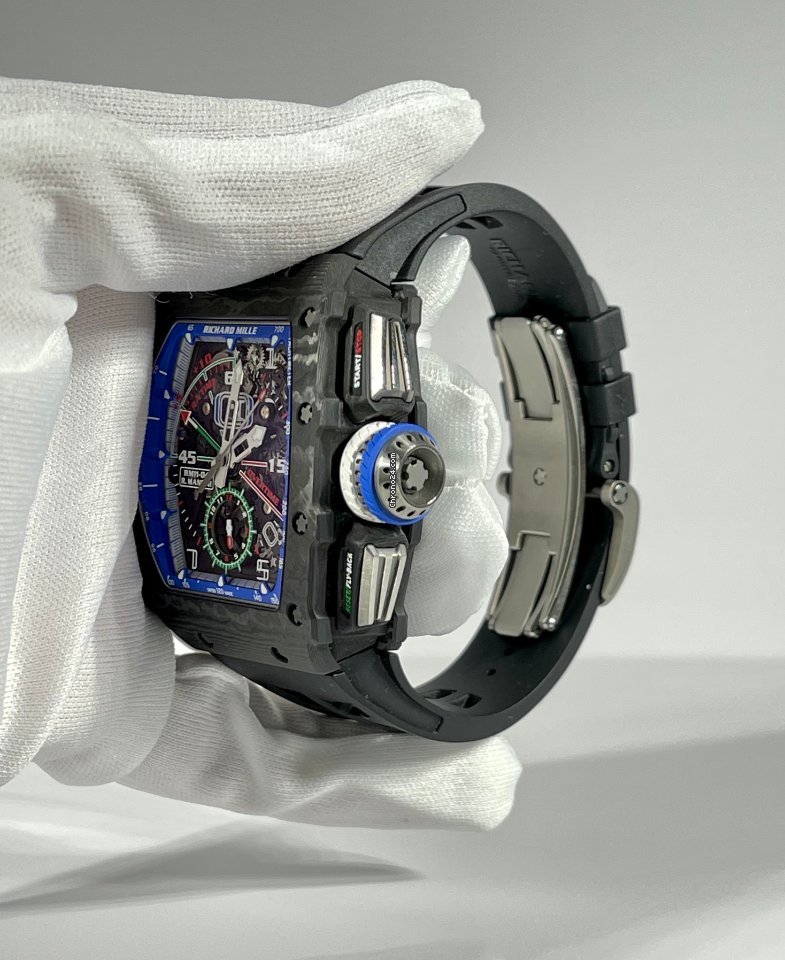 IMG_9081 Richard Mille RM 011 Mens watch Unisex Automatic Carbon Richard Mille RM11-04 Replica 8