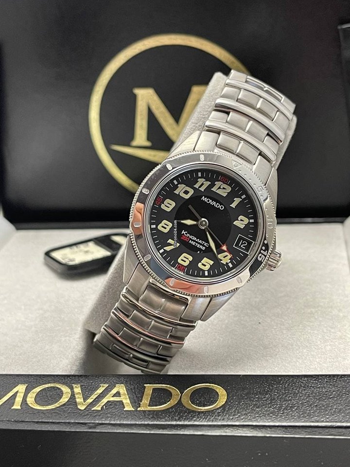 IMG_9081 Movado Kingmatic Mens watch Unisex Automatic Steel 84-D7-867 ser. 3723222 Replica 8