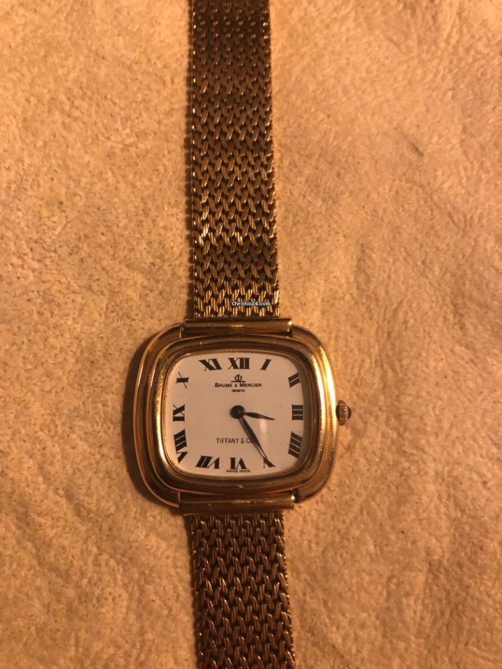 IMG_9081 Baume & Mercier Womens watch Manual winding Yellow gold BM775 Replica 8