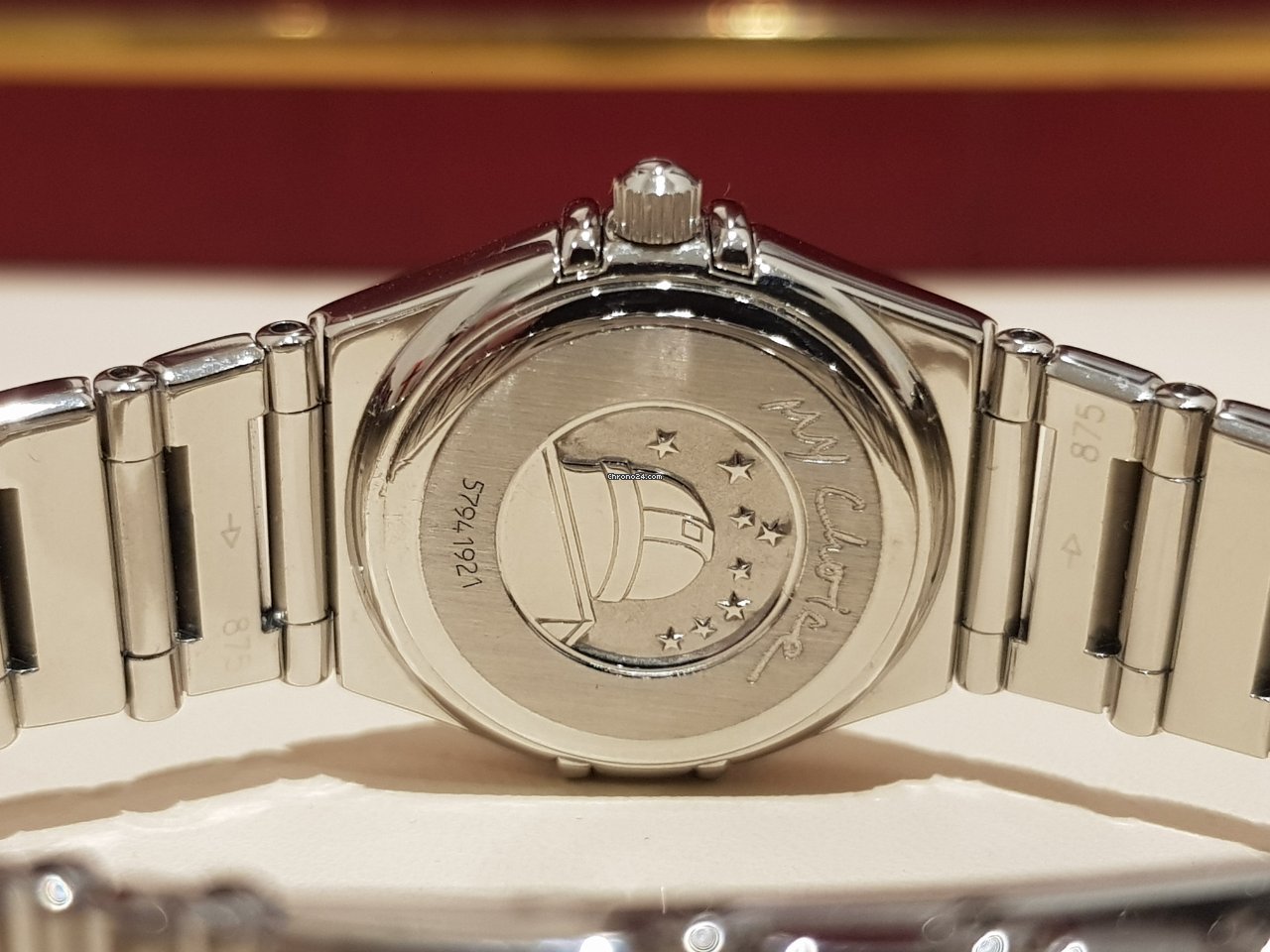 IMG_9081 Omega Constellation Womens watch Quartz Steel 1566.86.00 Replica 8