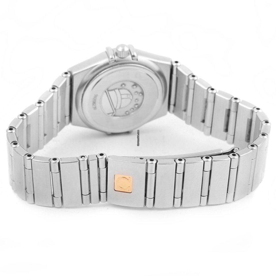 IMG_9081 Omega Constellation Ladies Womens watch Quartz Steel 1460.75.00 Replica 8