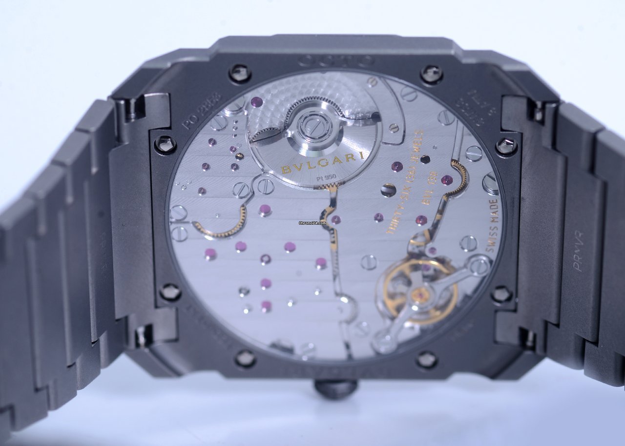 IMG_9081 Bulgari Octo Mens watch Unisex Automatic Titanium 103023 Replica 8