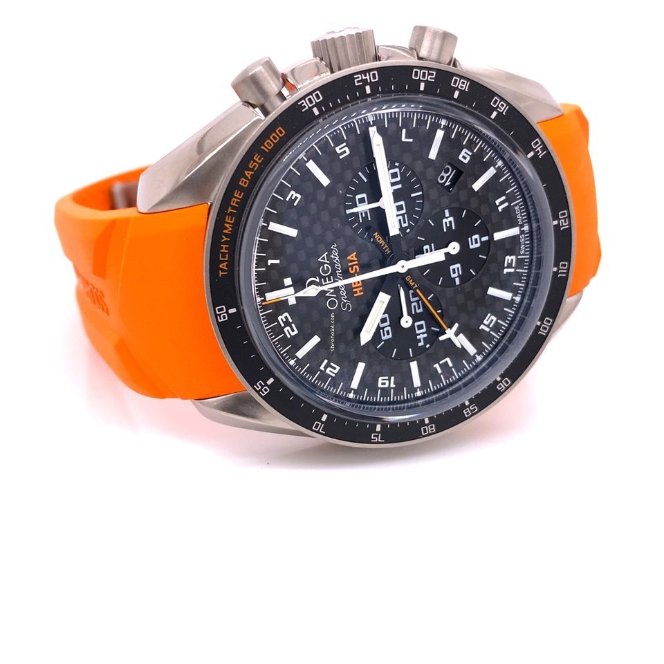 IMG_9081 Omega Speedmaster HB-SIA Mens watch Unisex Automatic Titanium 321.92.44.52.01.003 Replica 8