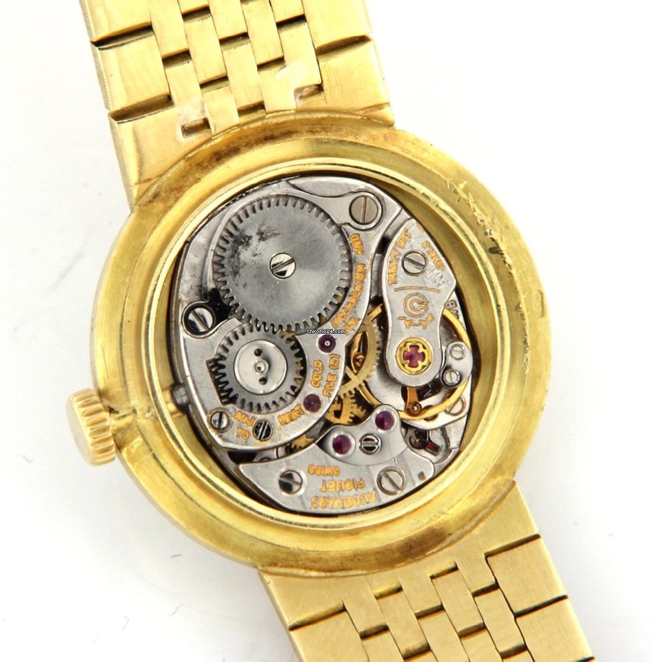 IMG_9081 Audemars Piguet Womens watch Manual winding Yellow gold 8136BA Replica 8