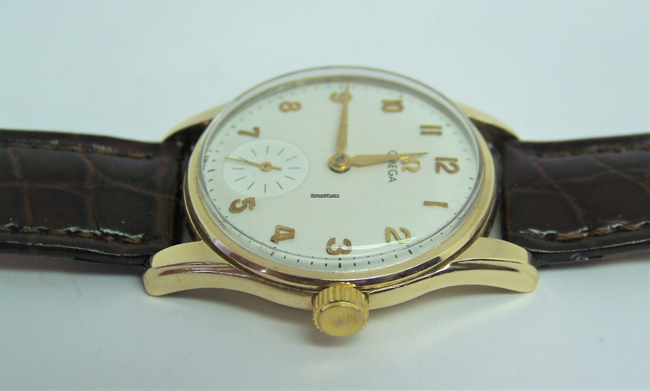 IMG_9081 Omega Mens watch Unisex Manual winding Yellow gold 13339 Replica 8