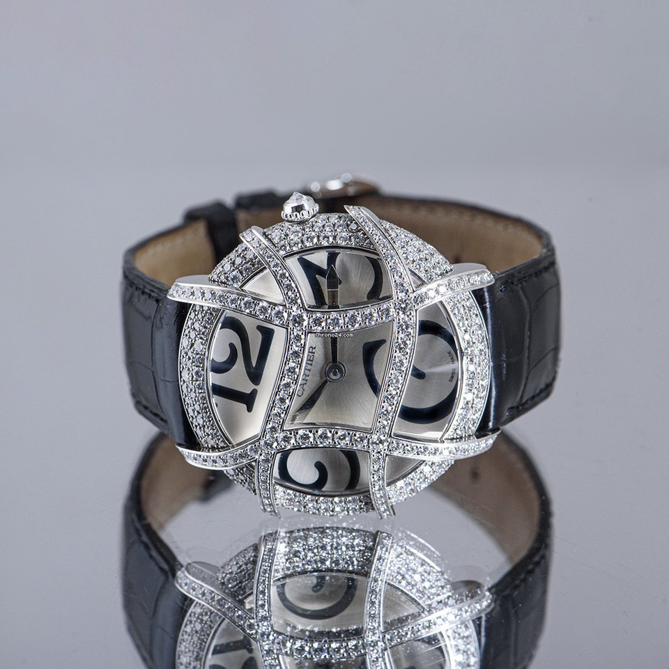 IMG_9081 Cartier Womens watch Quartz White gold WJ304350 Replica 8