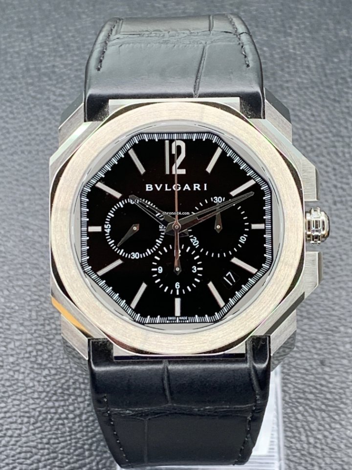 IMG_9081 Bulgari Octo Mens watch Unisex Automatic Steel 102103 BGO41BSLDCH Replica 8