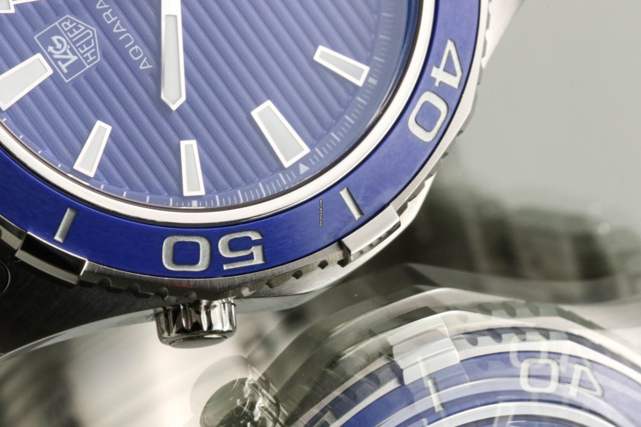 IMG_9081 TAG Heuer Aquaracer 500M Mens watch Unisex Automatic Steel WAK2111.BA0830 Replica 8