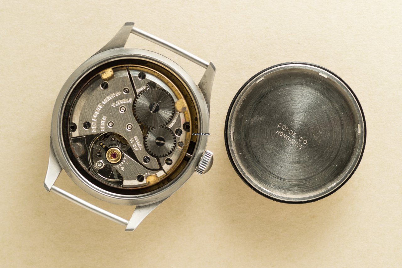 IMG_9081 Hamilton Mens watch Unisex Manual winding Steel MIL-46374A Replica 8