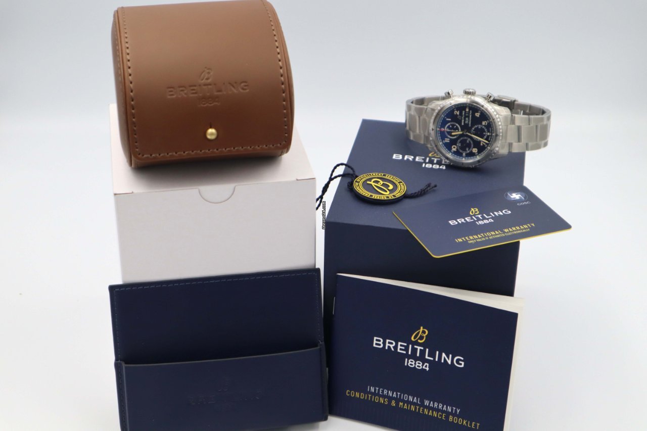 IMG_9081 Breitling Aviator 8 Mens watch Unisex Automatic Steel A13316101C1A1 Replica 8