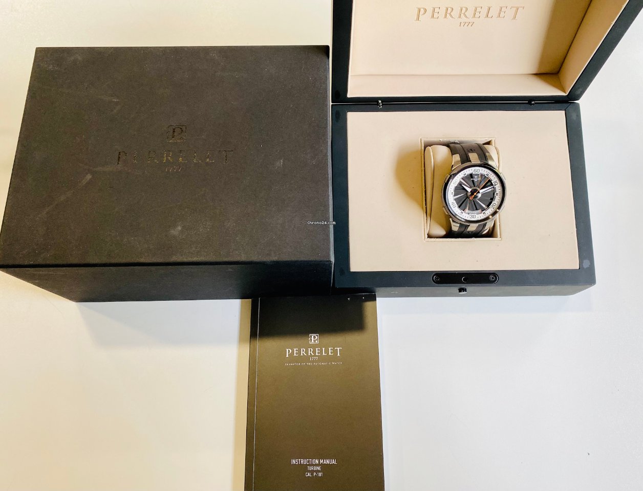 IMG_9081 Perrelet Turbine XL Mens watch Unisex Automatic Steel A1051 4 Replica 8