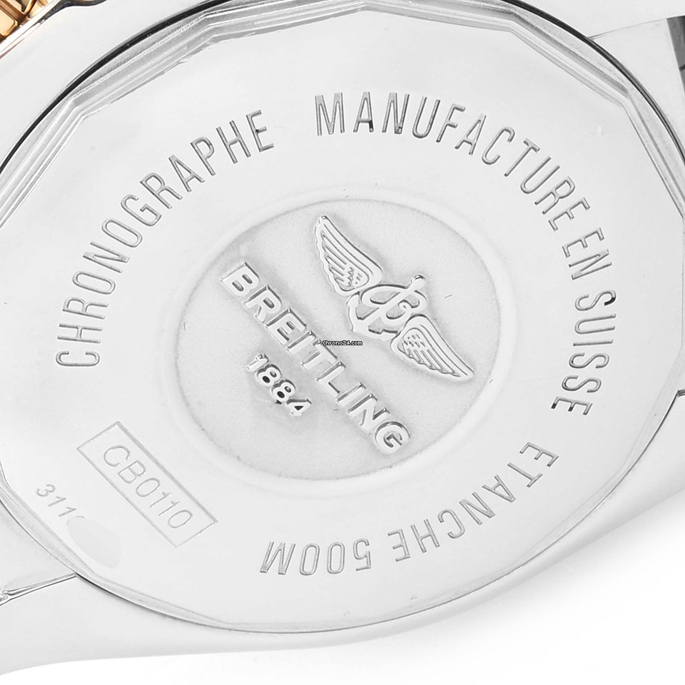 IMG_9081 Breitling Mens watch Unisex Automatic Gold Steel CB011012 Replica 8