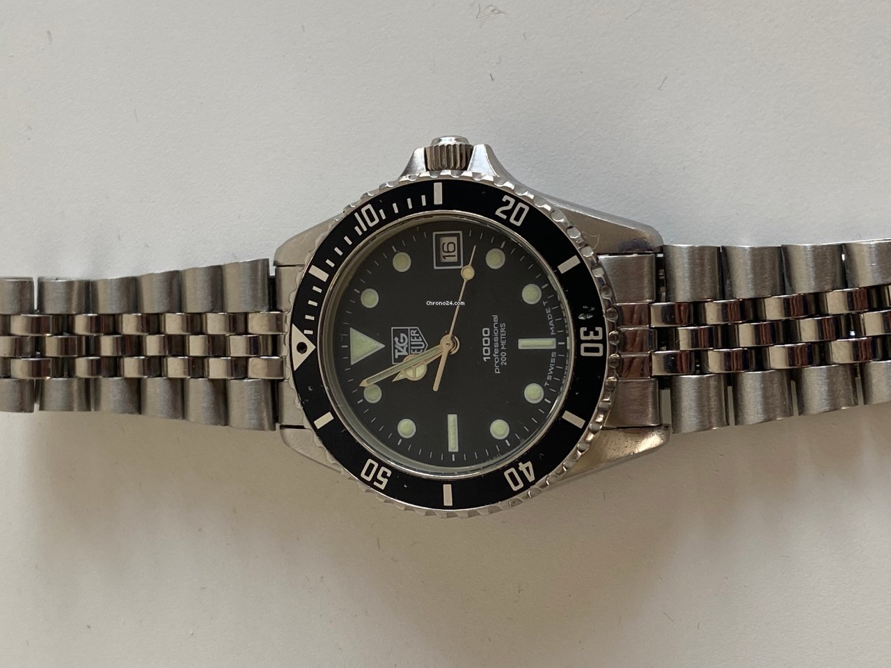 IMG_9081 TAG Heuer Mens watch Unisex Quartz Steel 980.013N Replica 8