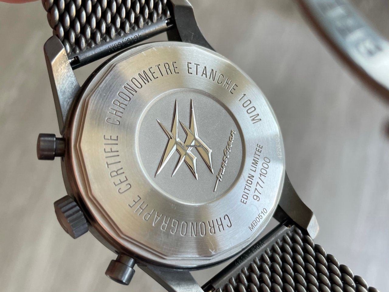 Breitling Transocean Unitime Pilot Mens watch Unisex Automatic Steel MB0510U6 BC80 - gallery