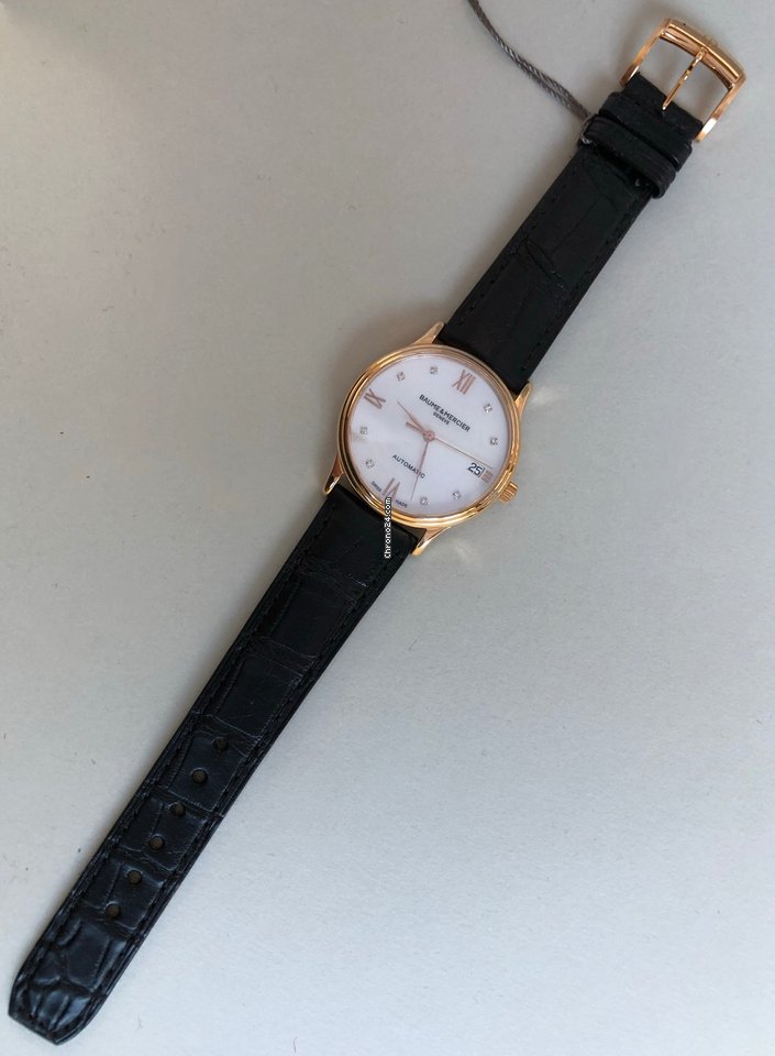 IMG_9081 Baume & Mercier Classima Womens watch Automatic Rose gold M0A10077 Replica 8